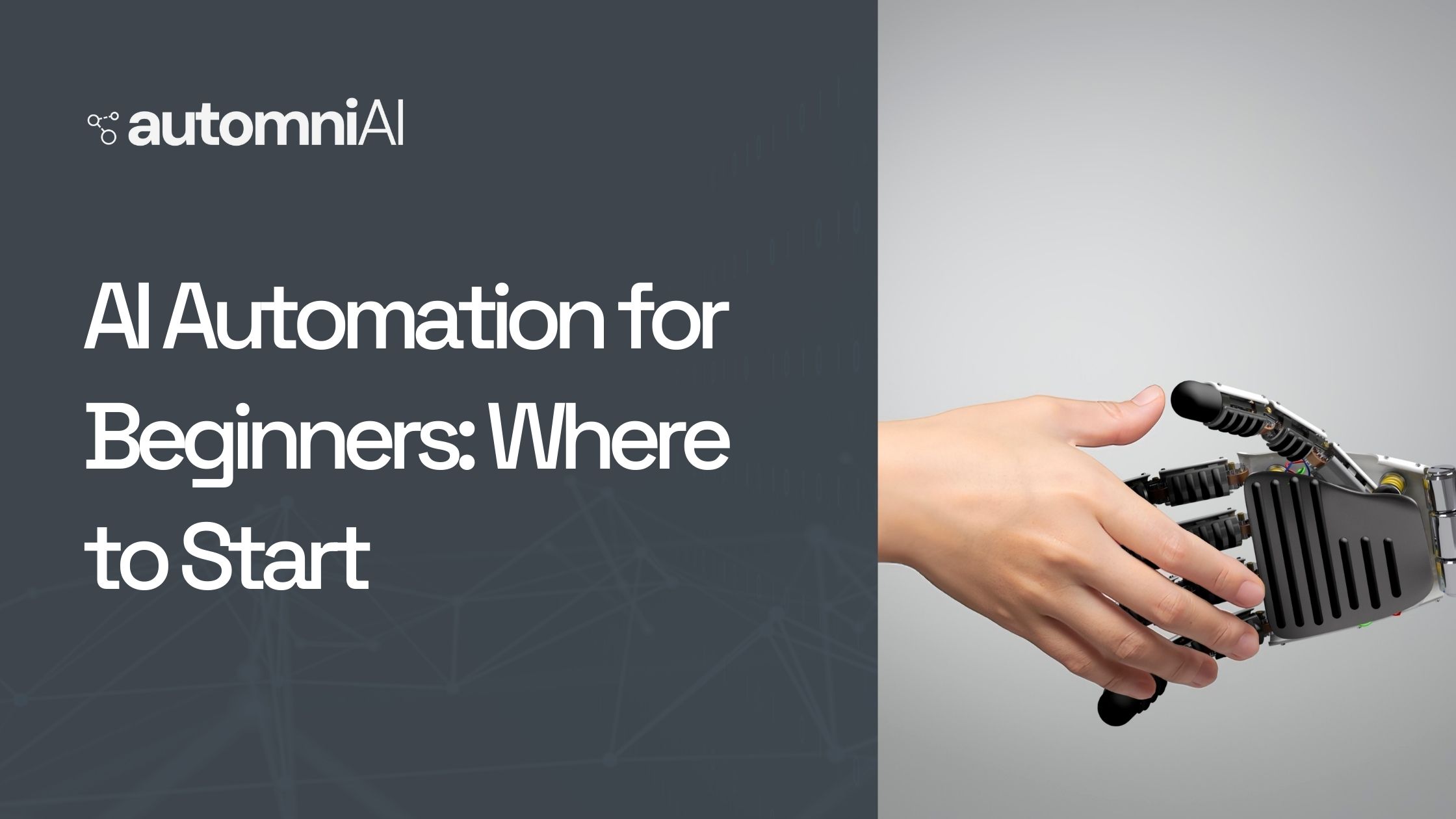 AI Automation for Beginners: Where to Start